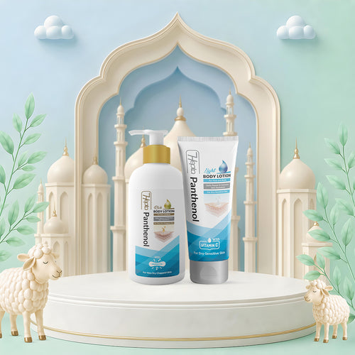 Hepta Panthenol Rich Lotion 250 ML & Light Lotion 100 ML