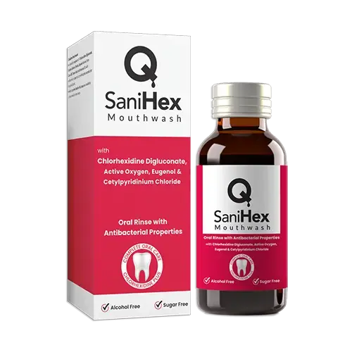 Q- SaniHex Mouthwash CIRA Pahrma